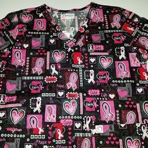 PEACHES Nurses'/Professional Top NWT - Large